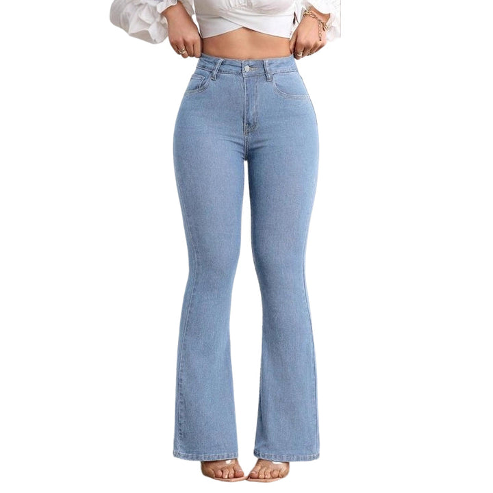 Women's High-Waisted Flared Jeans with a Modern Flattering Cut