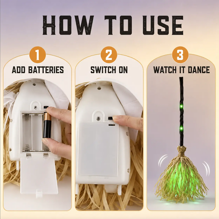HexenFlug™ Electric Flying Halloween Broom