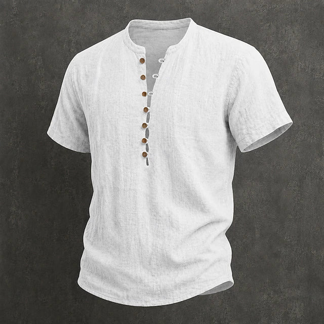 ELENA HARPER™  |  MEN'S SUMMER BUTTON-UP SHIRT