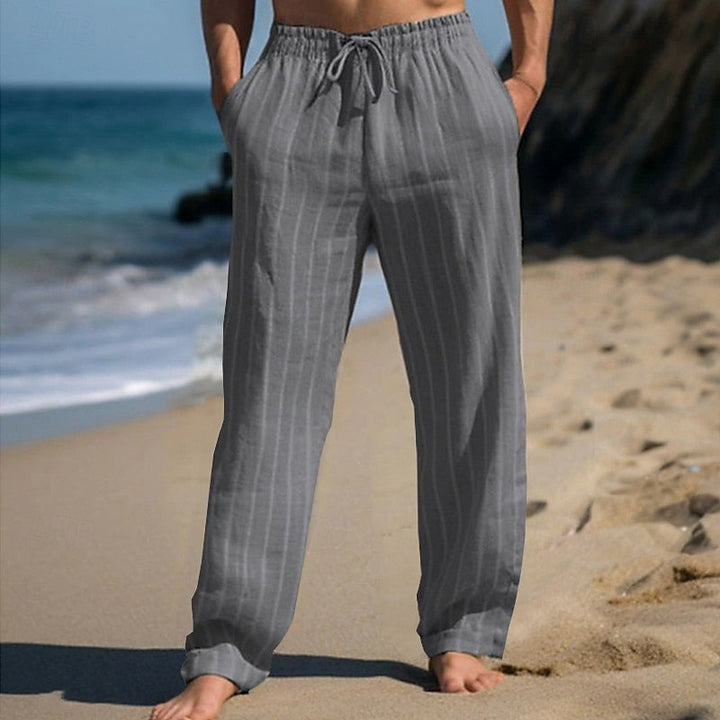Boyan Breathable Pants with Elastic Waistband - Elena Harper