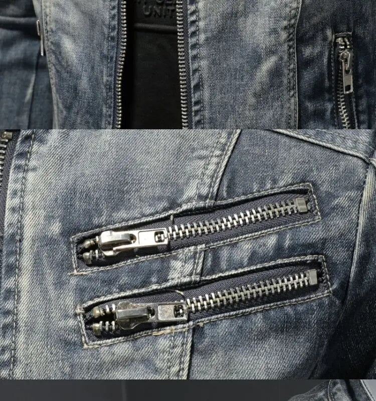 Alessio™ | Retro Denim Jacket