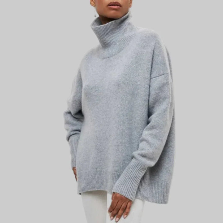 Women’s Turtleneck Sweater Winter-Ready Knit Layer, view 6 - Elena Harper