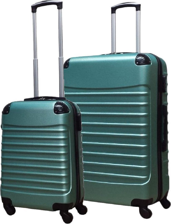 Unisex 2-Piece Hardshell Luggage Set for Travel