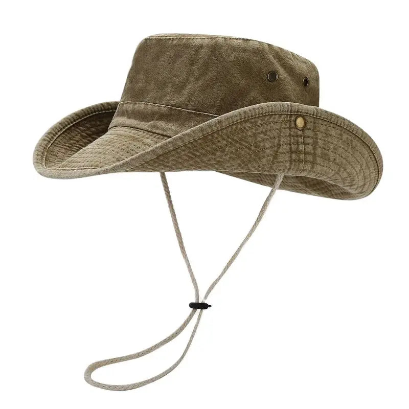Unisex Flat-Top Solid Bucket Hat - Elena Harper