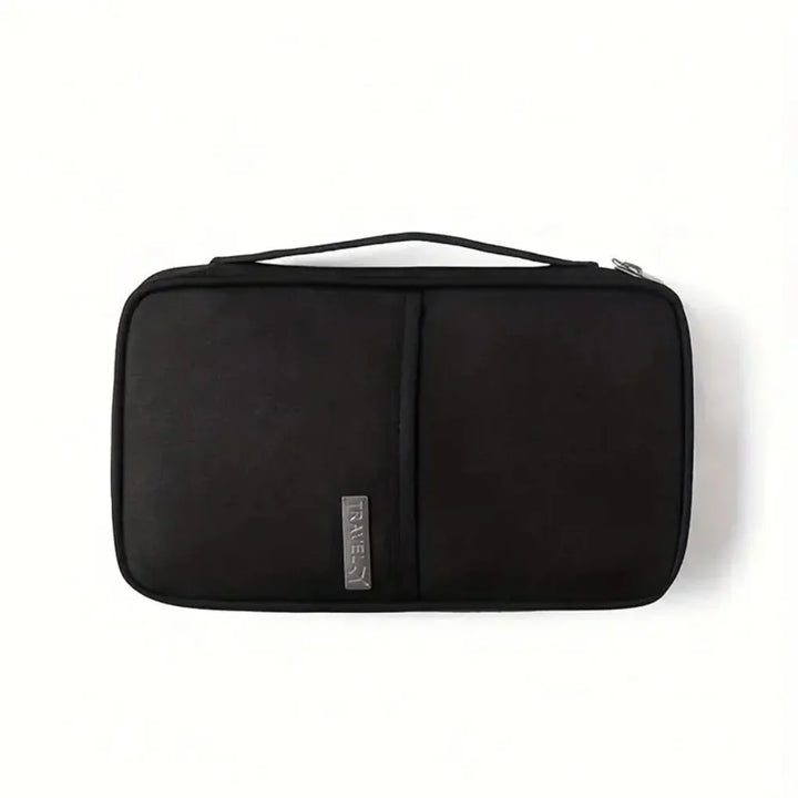 Unisex RFID Family Passport Wallet - Secure Travel Document Organizer