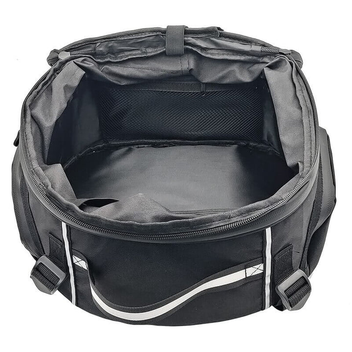 Unisex Water-Resistant Motorcycle Gear Bag - Multi-Compartment