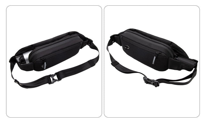 Unisex Water-Resistant Multi-Pocket Fanny Pack