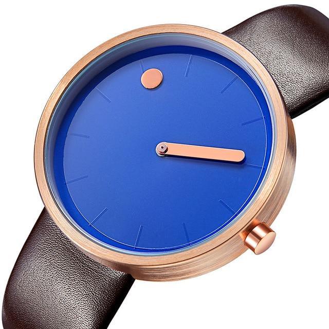 IcoolGadgets Men's Quartz Watch Luxury Casual Black Japanese Quartz Watch Simple Designer Fashion Watch for Men, view 8 - Elena Harper