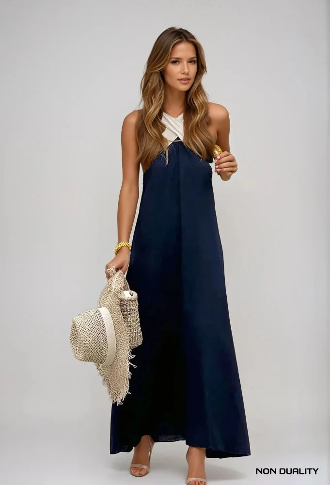 Pearl Long and Flowy Dress, view 4 - Elena Harper