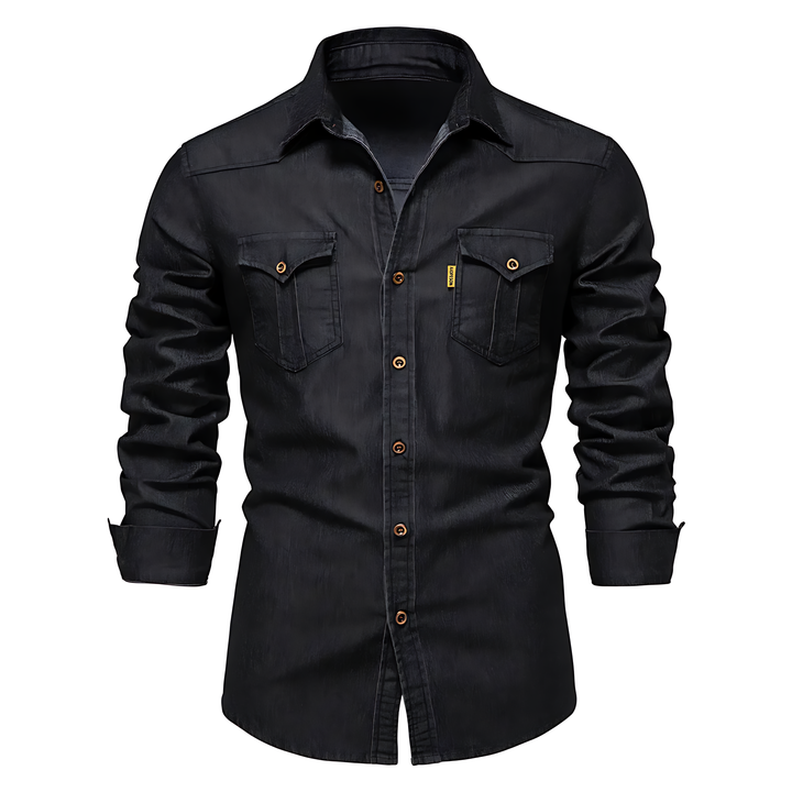 Leopon Custom Cotton Western Shirt, view 5 - Elena Harper