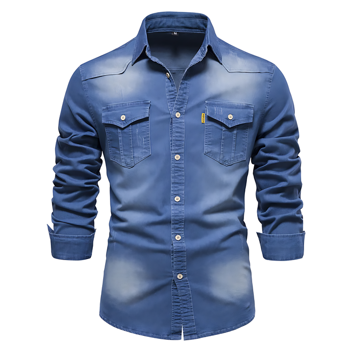 Leopon Custom Cotton Western Shirt, view 6 - Elena Harper