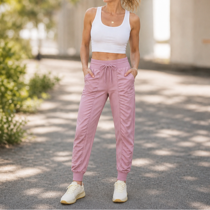 Dayliva Quick-Dry Stretch Women’s Joggers - Elena Harper