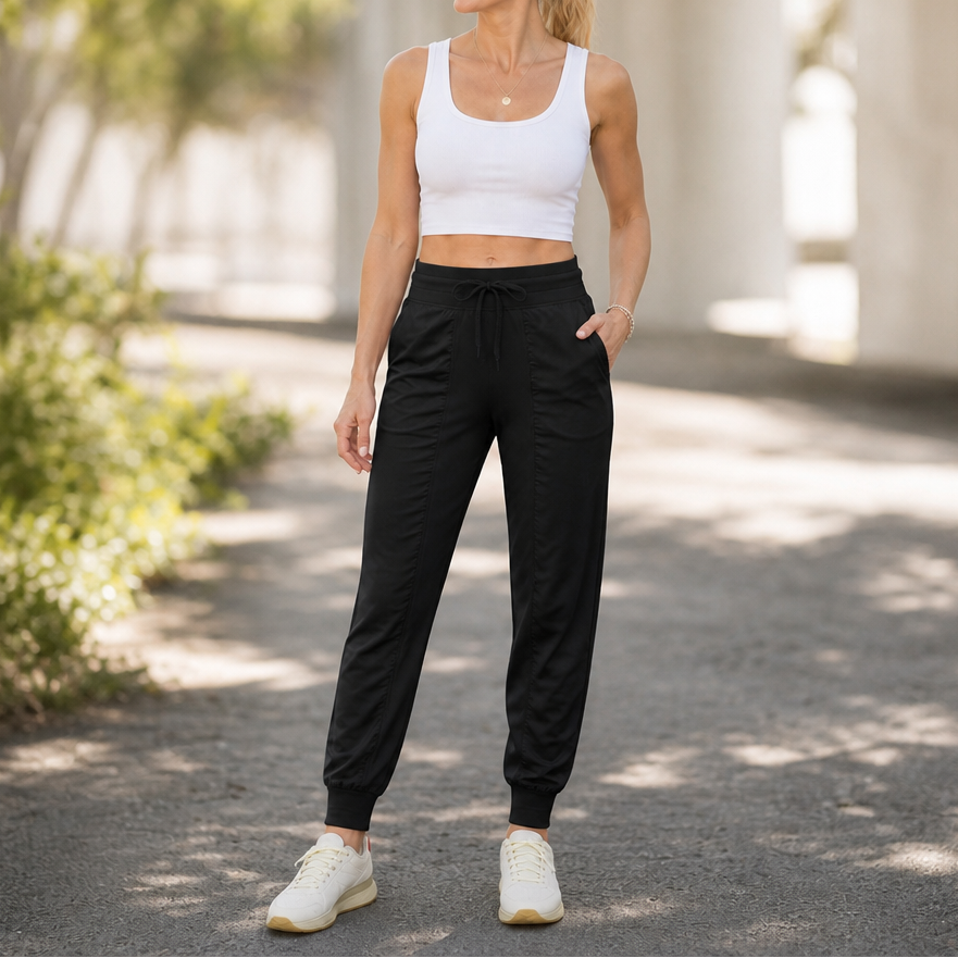 Dayliva Quick-Dry Stretch Women’s Joggers - Elena Harper