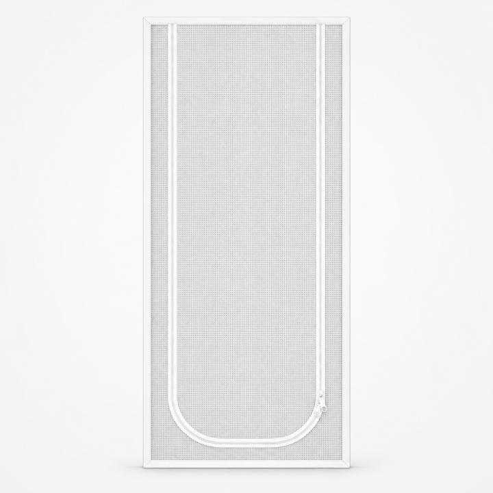 BreezePaw Zippered Mesh Doorway Screen - Elena Harper