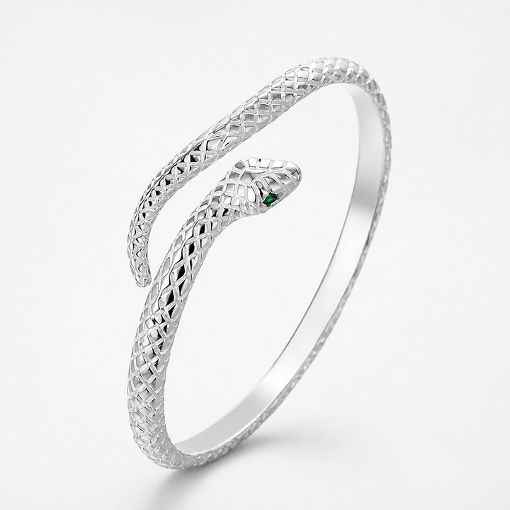 Coilhart Open Coil Serpent Wrap Bangle - Elena Harper