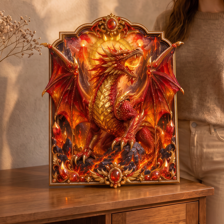 Dragonelle 3D Crystal Dragon Diamond Art Kit - Elena Harper