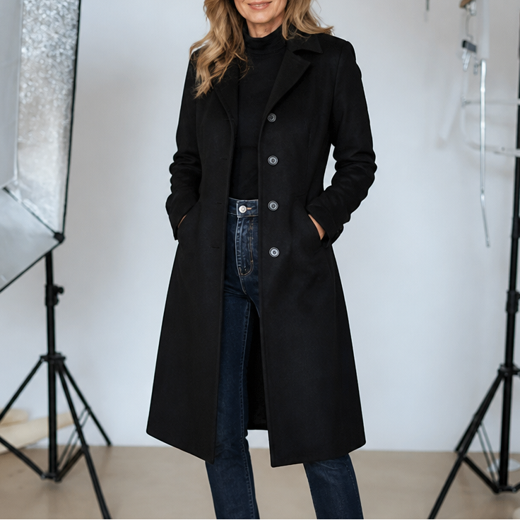 Draperie Suede Trench That Moves With You, Not Around You - Elena Harper