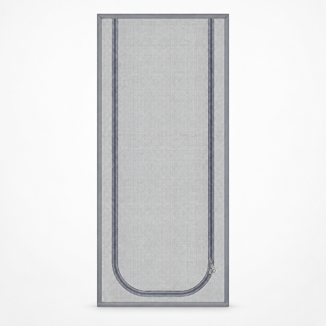 BreezePaw Zippered Mesh Doorway Screen - Elena Harper