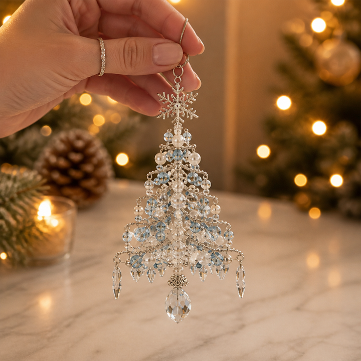 Bead & Bough Beaded Christmas Tree Ornament Kit - Elena Harper
