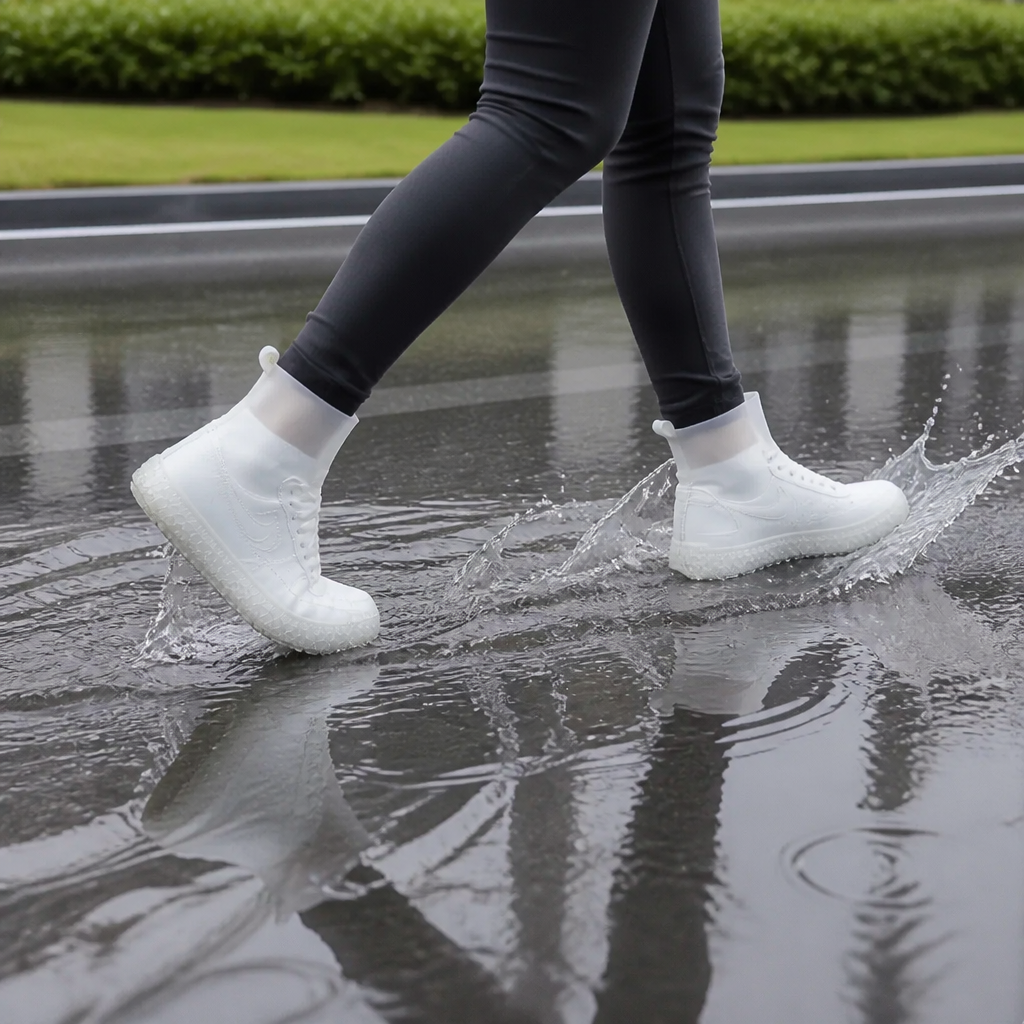 Drysole Seamless Stretch Silicone Waterproof Shoe Cover - Elena Harper