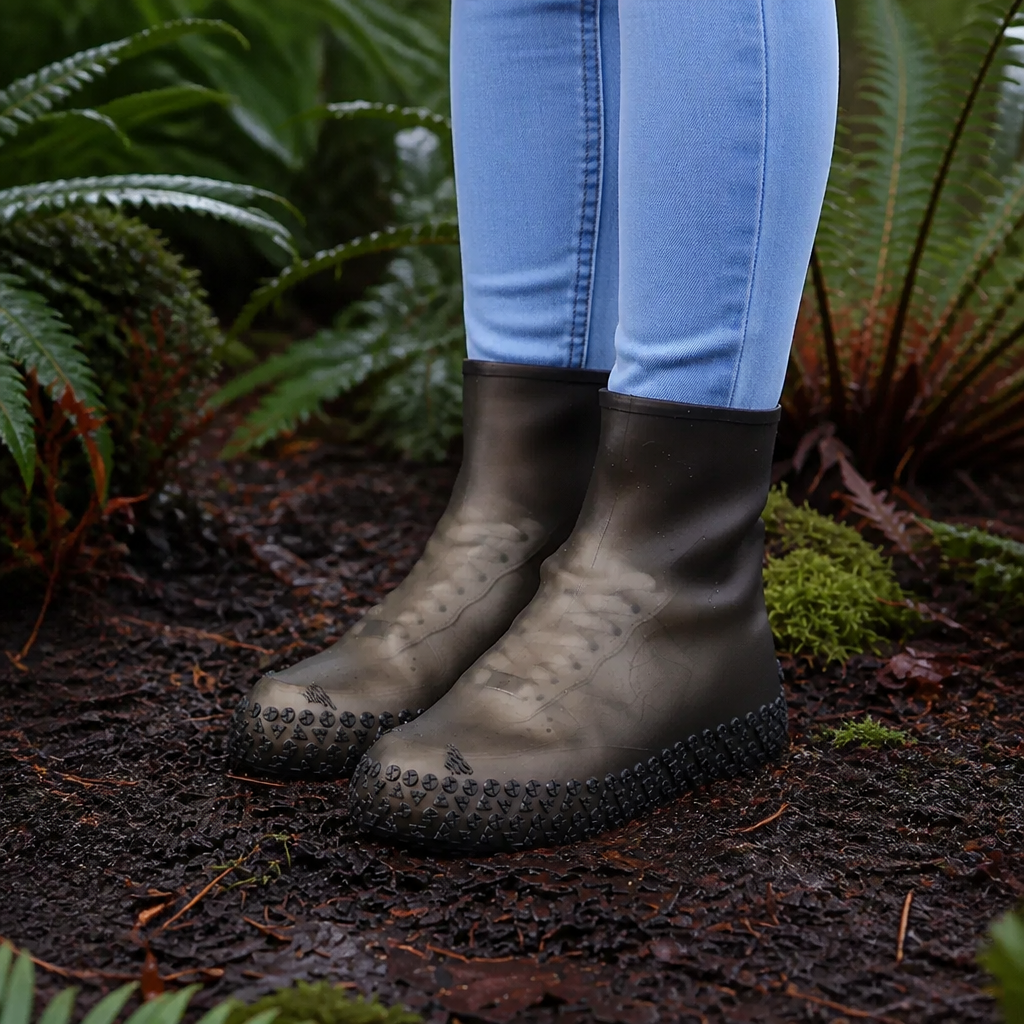 Drysole Seamless Stretch Silicone Waterproof Shoe Cover - Elena Harper