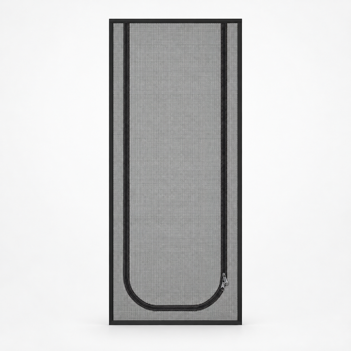 BreezePaw Zippered Mesh Doorway Screen - Elena Harper