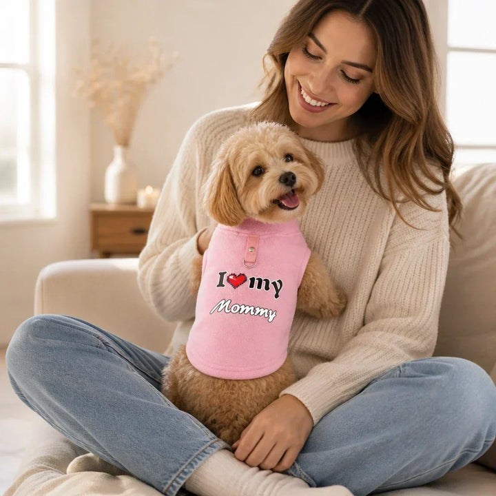 CosyPaw – Fleece-Lined Printed Dog Sweater