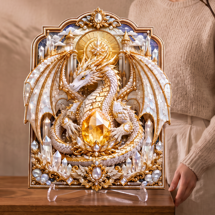Dragonelle 3D Crystal Dragon Diamond Art Kit - Elena Harper