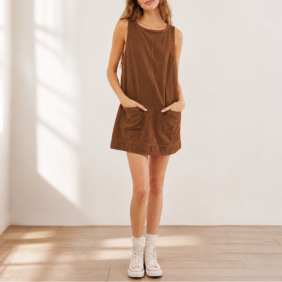 Cordella Sleeveless A-Line Dress - Elena Harper