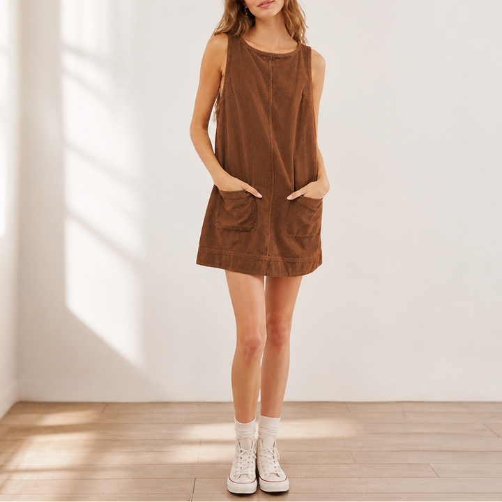 Cordella Sleeveless A-Line Dress - Elena Harper