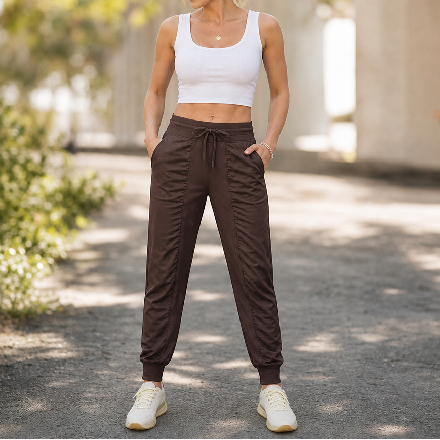 Dayliva Quick-Dry Stretch Women’s Joggers - Elena Harper