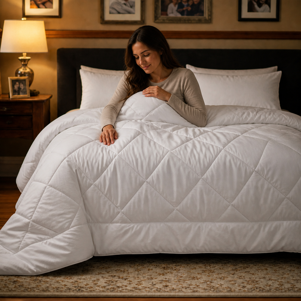Duvella Diamond-Quilted Cloud Duvet Insert - Elena Harper