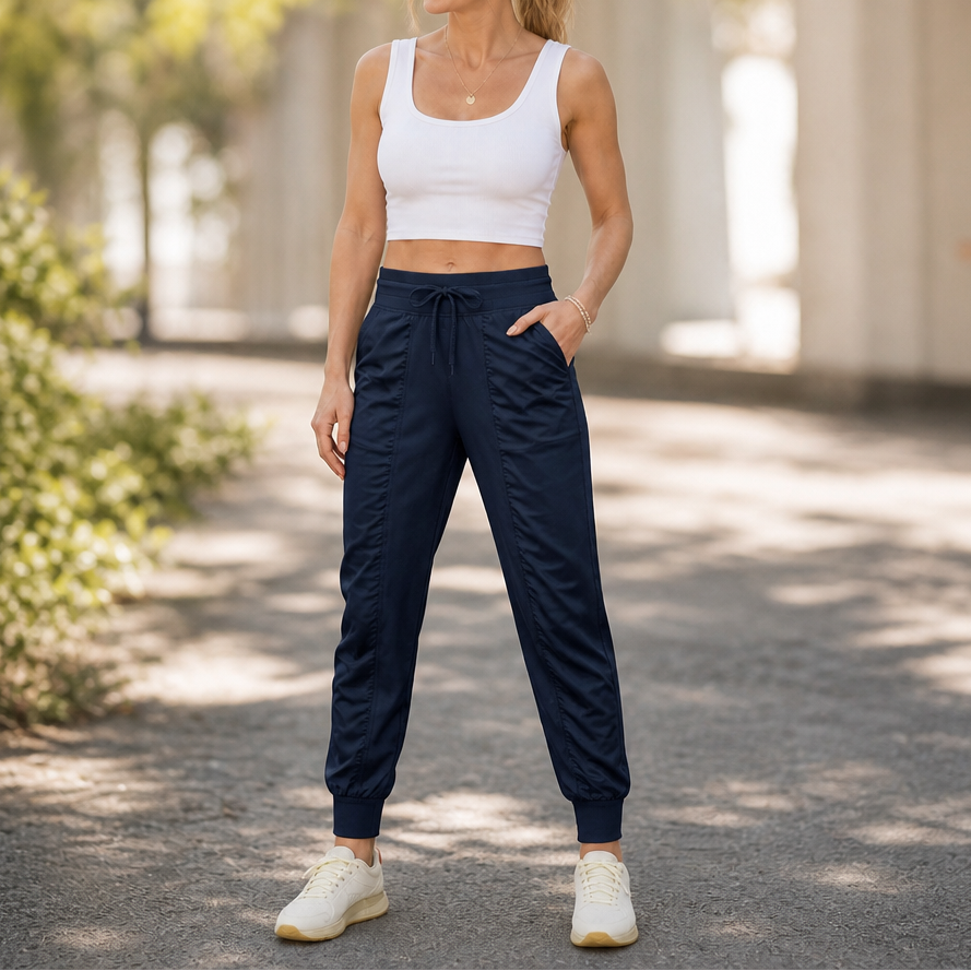Dayliva Quick-Dry Stretch Women’s Joggers - Elena Harper