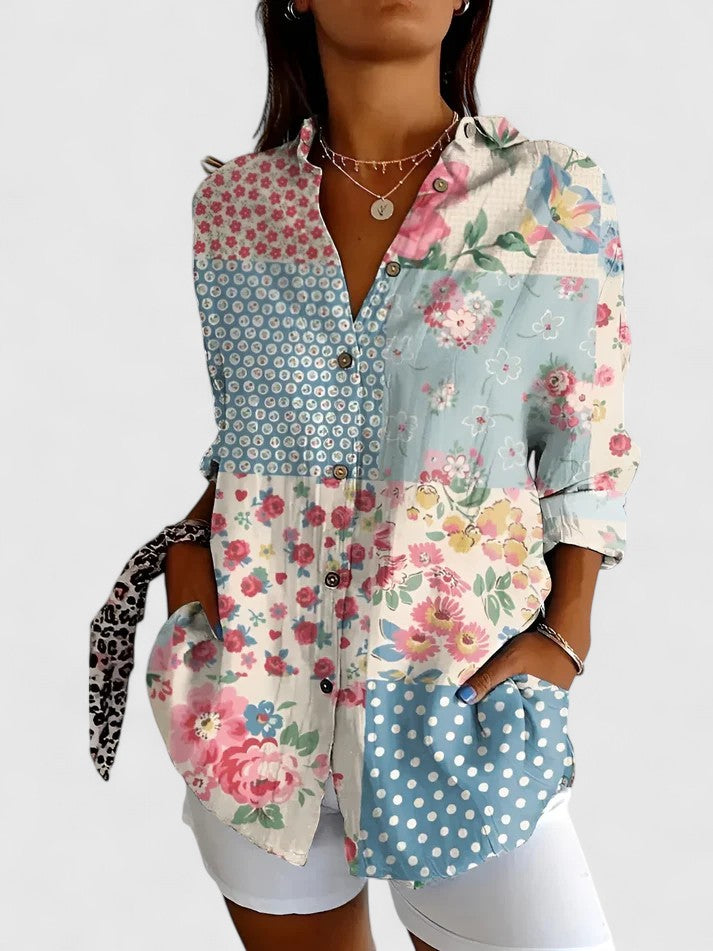 Dianne Elegant Blouse - Elena Harper