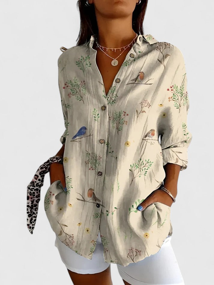 Dianne Elegant Blouse - Elena Harper