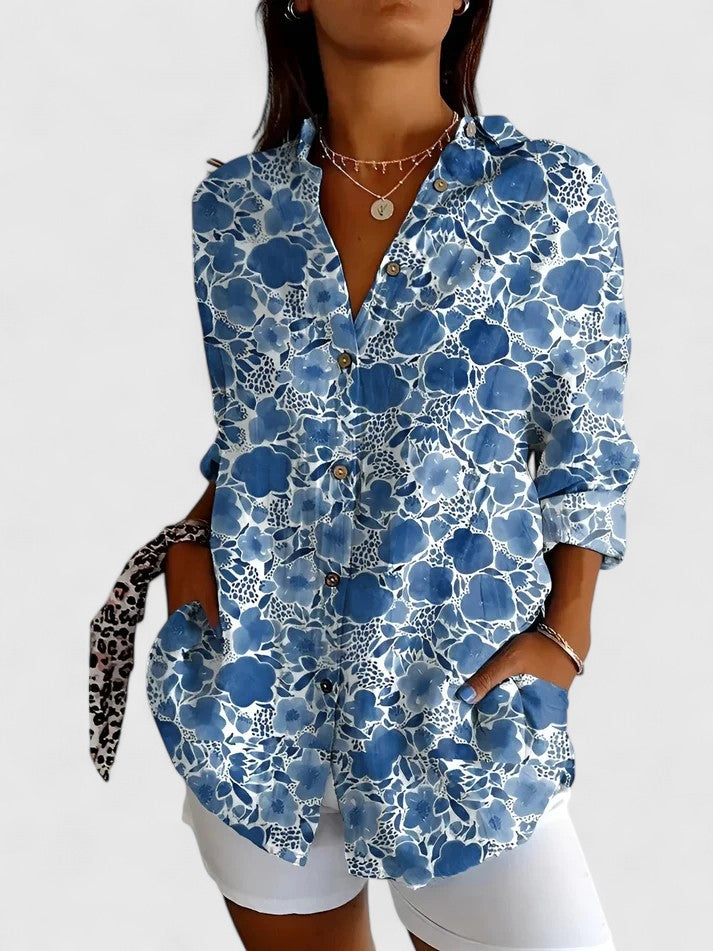 Dianne Elegant Blouse - Elena Harper