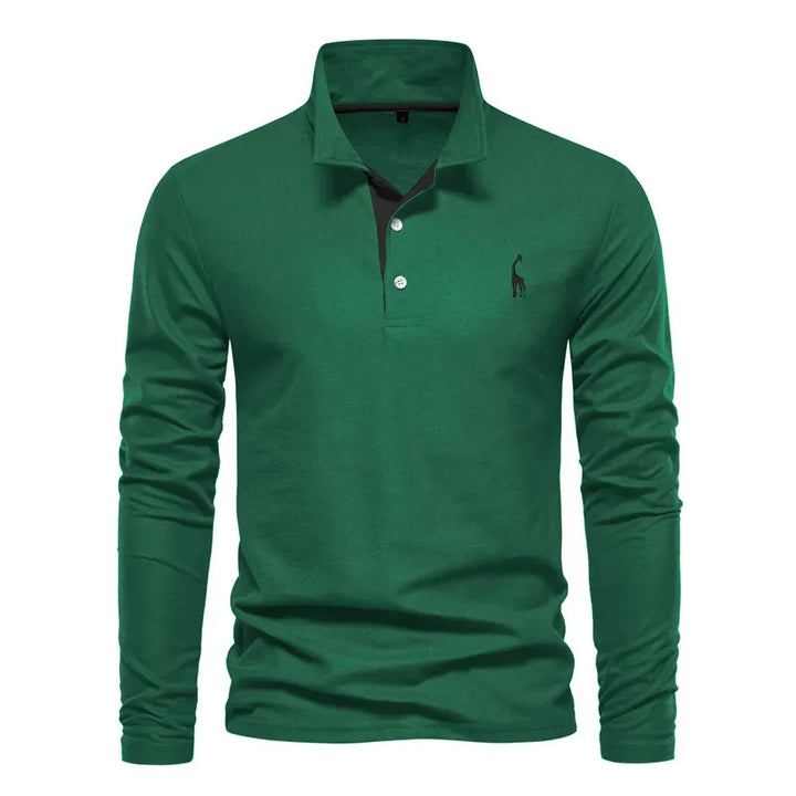Long Sleeve Polo for men