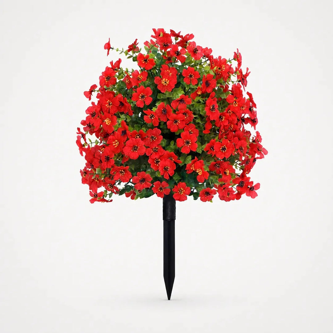 Blomora Artificial Flower Stake Bouquet for Garden & Porch - Elena Harper