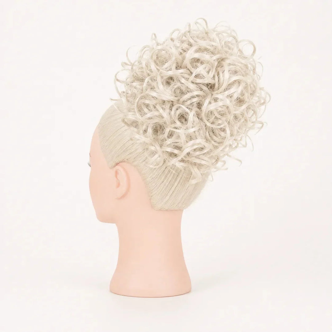 Curlova Curly Drawstring Bun Hair Extension - Elena Harper