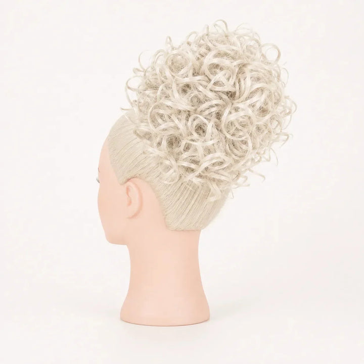 Curlova Curly Drawstring Bun Hair Extension - Elena Harper