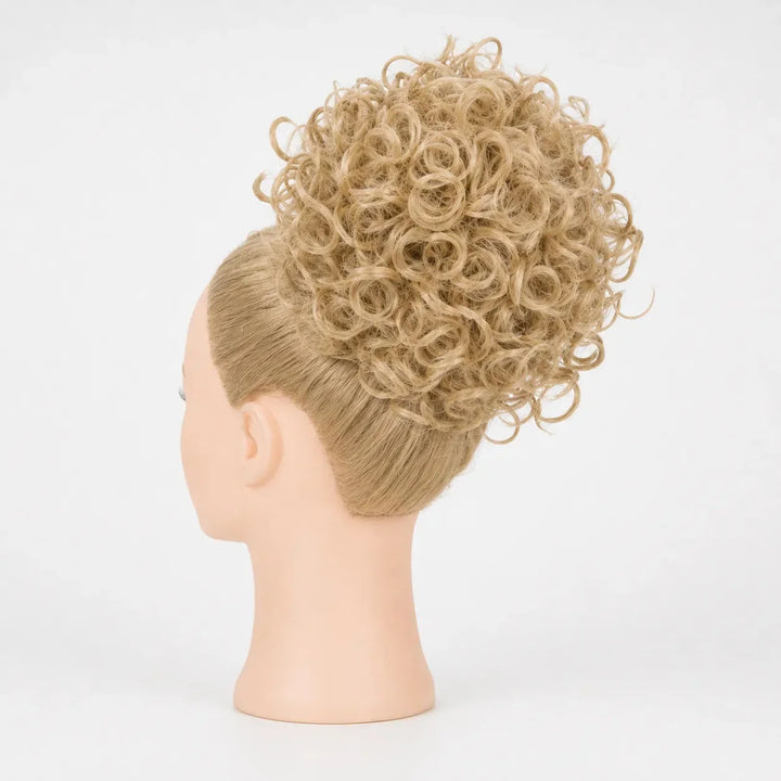 Curlova Curly Drawstring Bun Hair Extension - Elena Harper