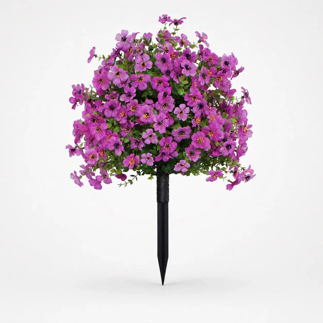 Blomora Artificial Flower Stake Bouquet for Garden & Porch - Elena Harper
