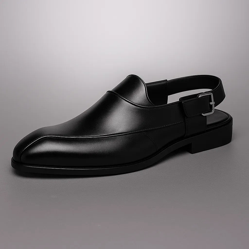 Anatolio Elegant Leather Loafers, view 2 - Elena Harper