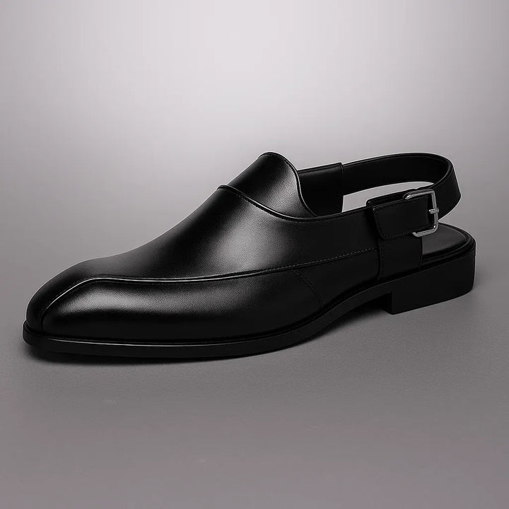 Anatolio Elegant Leather Loafers, view 2 - Elena Harper