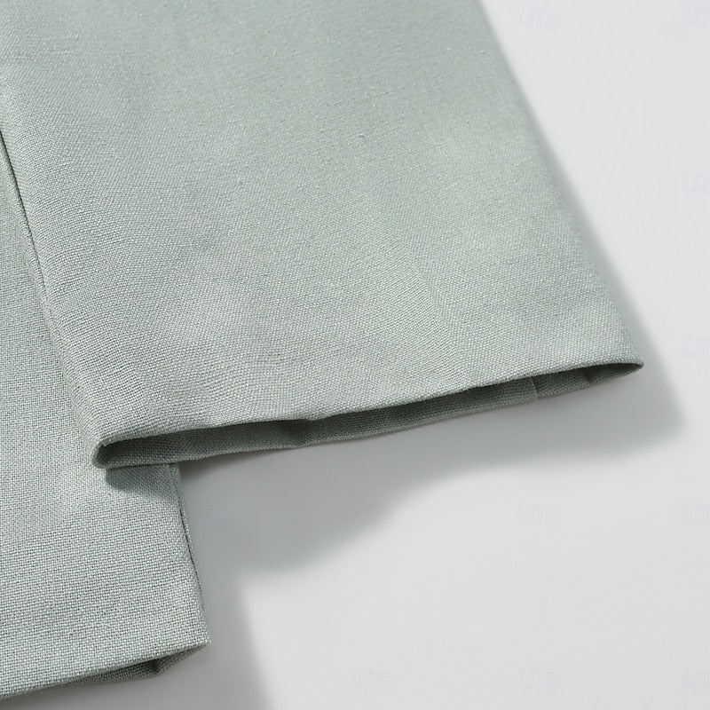 Edmund Men's Stand-Collar Button Jacket in Four Clean Shades - Elena Harper