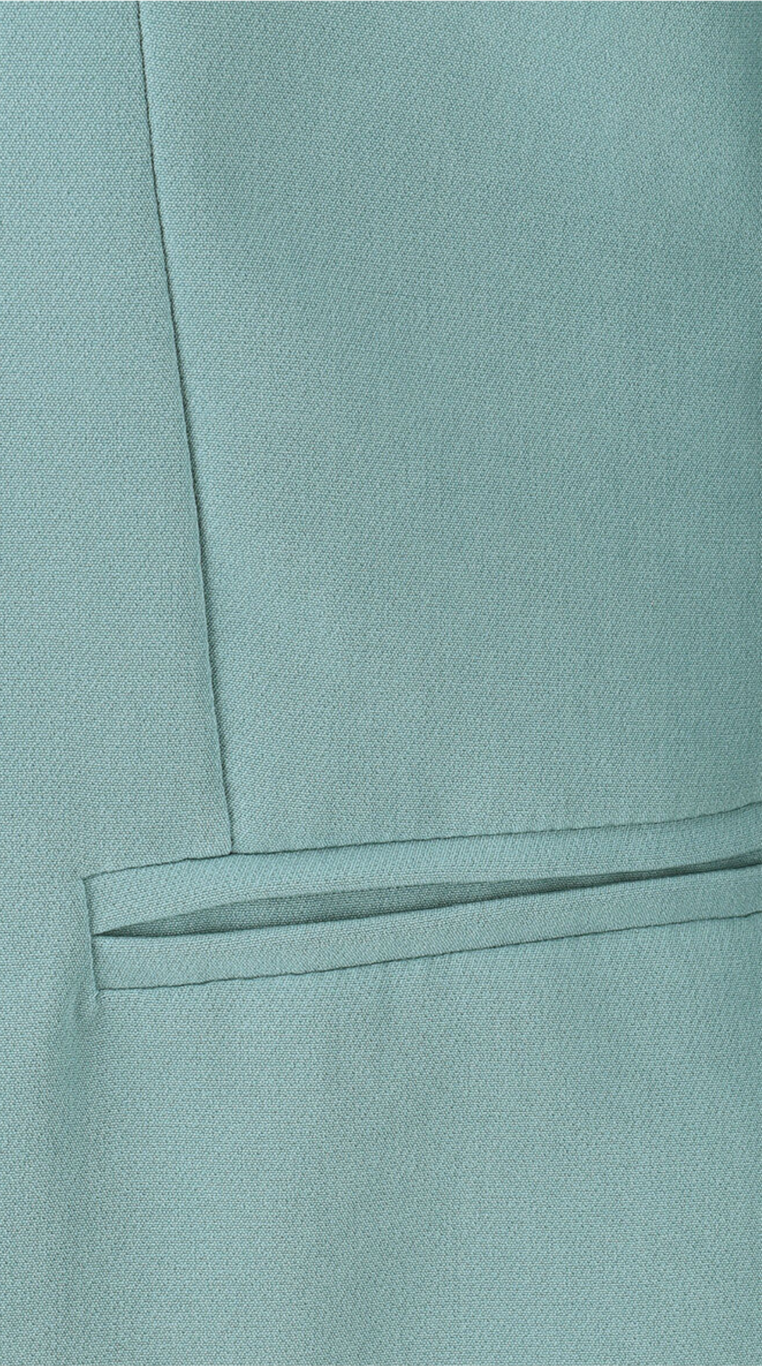 Straight Cut Blazer with Shoulder Pads, view 7 - Elena Harper