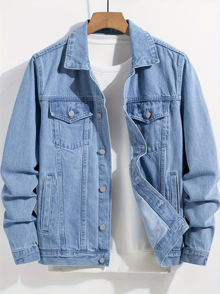 Men's Denim Jacket - Elena Harper