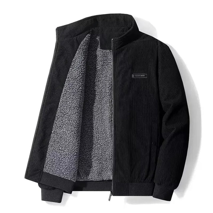 Men's Corduroy Jacket with Fleece Lining
