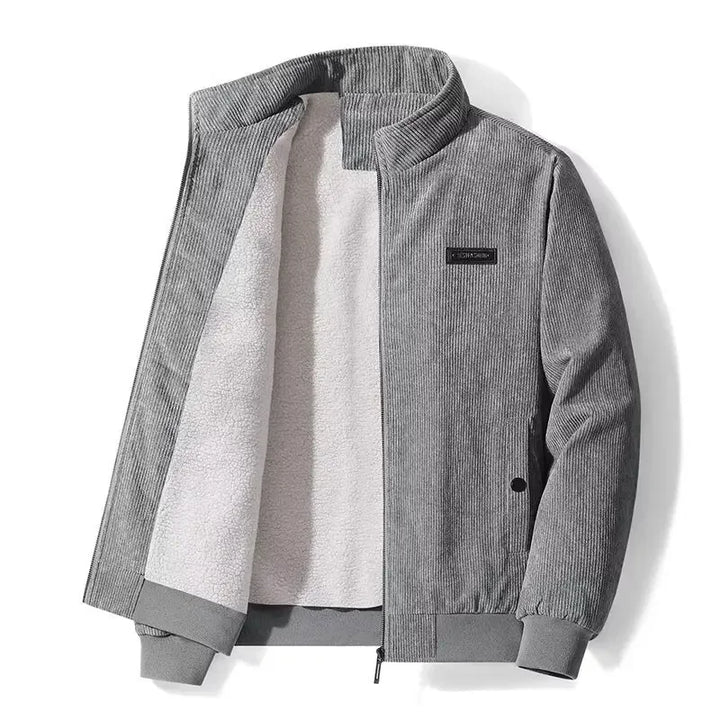 Men's Corduroy Jacket with Fleece Lining