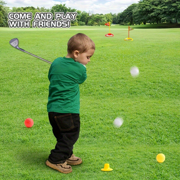 Children's Adjustable Golf Set - Indoor & Outdoor Playtime Fun